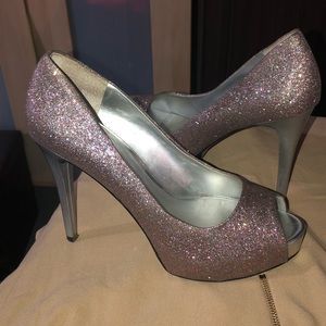 Guess platform stiletto dress heels